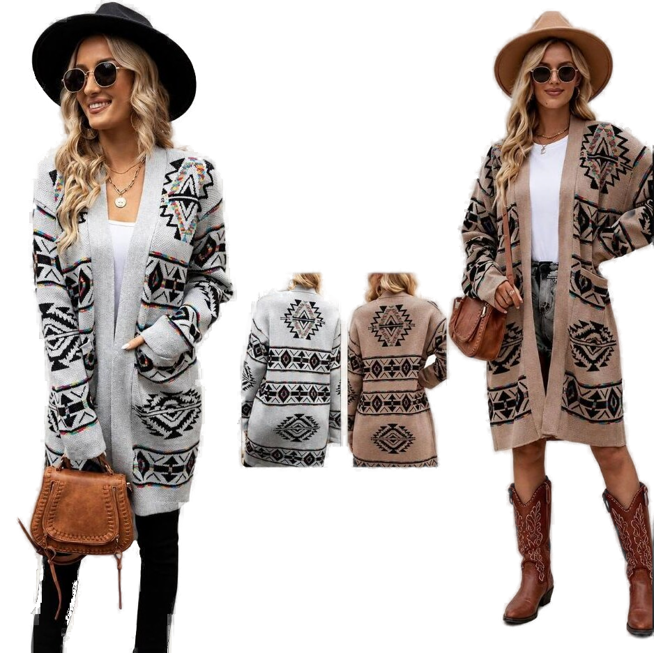 Island Statement Tribal Longline Cardigan